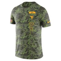 Men's Nike Camo West Virginia Mountaineers Military T-Shirt