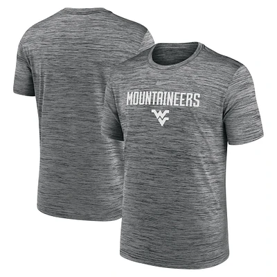 T-shirt Nike Performance anthracite West Virginia Mountaineers 2025 pour homme