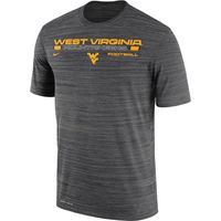 Men's Nike Charcoal West Virginia Mountaineers Velocity Legend Performance T-Shirt