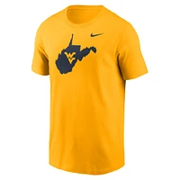 Men's Nike Gold West Virginia Mountaineers Campus Local T-Shirt
