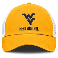 Men's Nike Gold West Virginia Mountaineers Club Trucker Adjustable Hat