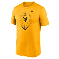 T-shirt Nike Gold West Virginia Mountaineers Primetime Legend Icon Performance pour homme