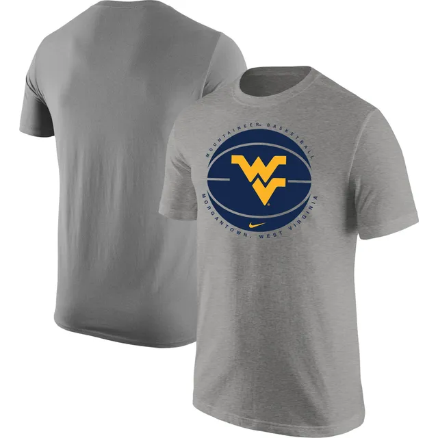 Lids West Virginia Mountaineers Nike Coaches Performance T-Shirt - Navy