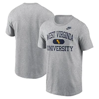 Men's Nike Heather Gray West Virginia Mountaineers Legacy Alma Mater T-Shirt
