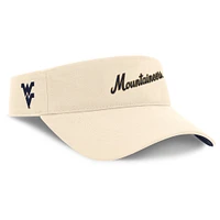 Visière ajustable Nike Natural West Virginia Mountaineers Primetime Ace pour homme