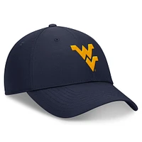 Men's Nike Navy West Virginia Mountaineers 2024 On-Field Performance Adjustable Hat