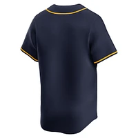 Maillot de baseball Nike bleu marine West Virginia Mountaineers College Limited pour homme