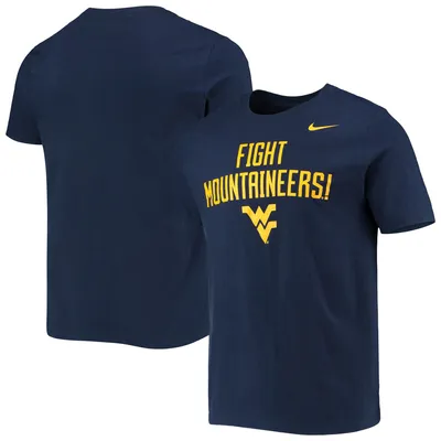 West Virginia Mountaineers Nike Mantra T-Shirt - Navy