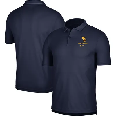 West Virginia Mountaineers Nike UV Performance Polo - Navy