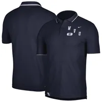 Men's Nike Navy West Virginia Mountaineers Wordmark Performance Polo