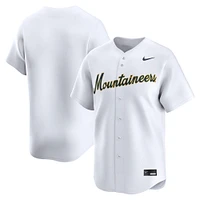 Men's Nike White West Virginia Mountaineers College Limited Baseball Jersey