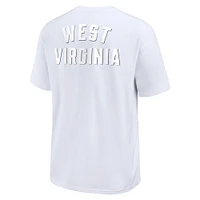 Men's Nike White West Virginia Mountaineers Statement 2-Hit Max90 T-Shirt