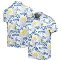 Polo Performance Reyn Spooner White West Virginia Mountaineers pour homme