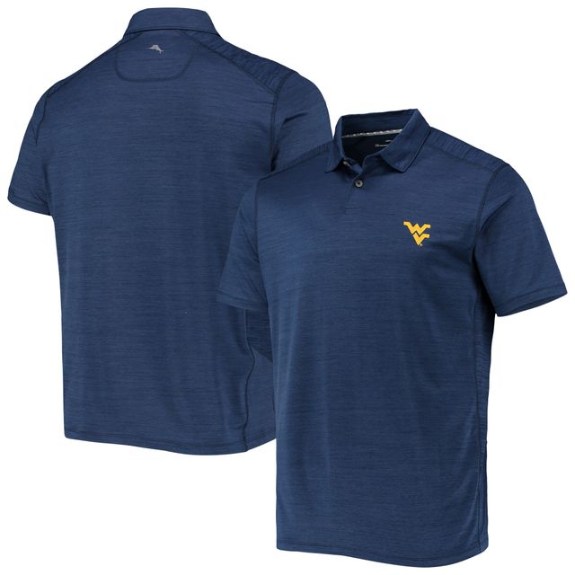 Polo Tommy Bahama Navy West Virginia Mountaineers Delray IslandZone pour homme