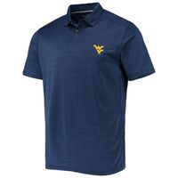 Men's Tommy Bahama Navy West Virginia Mountaineers Delray IslandZone Polo