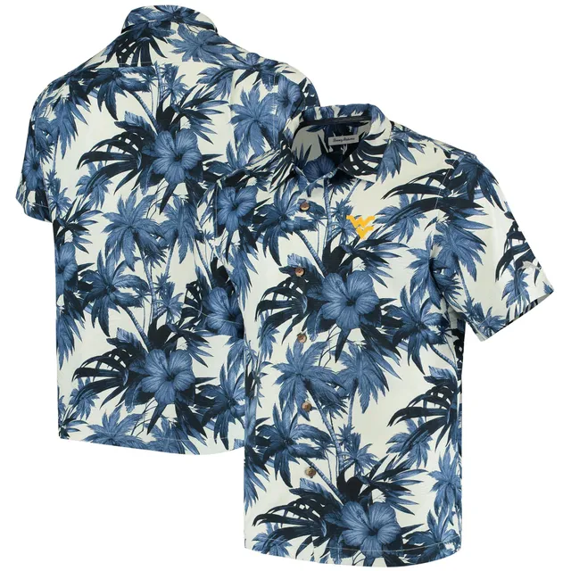 Lids Pittsburgh Steelers Tommy Bahama Sport Harbor Island Hibiscus Camp  Button-Up Shirt - Black