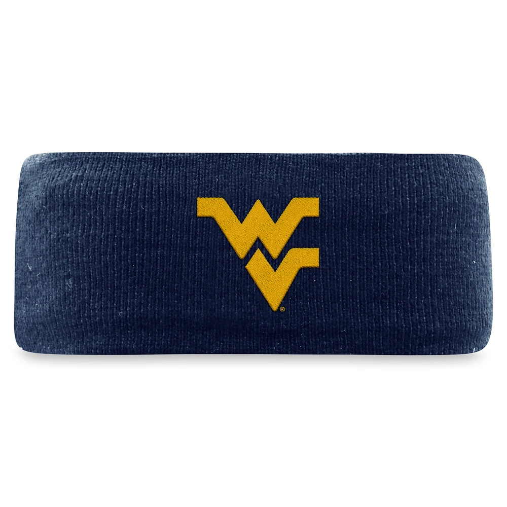 Bandeau tricoté bleu marine West Virginia Mountaineers Top of the World pour homme