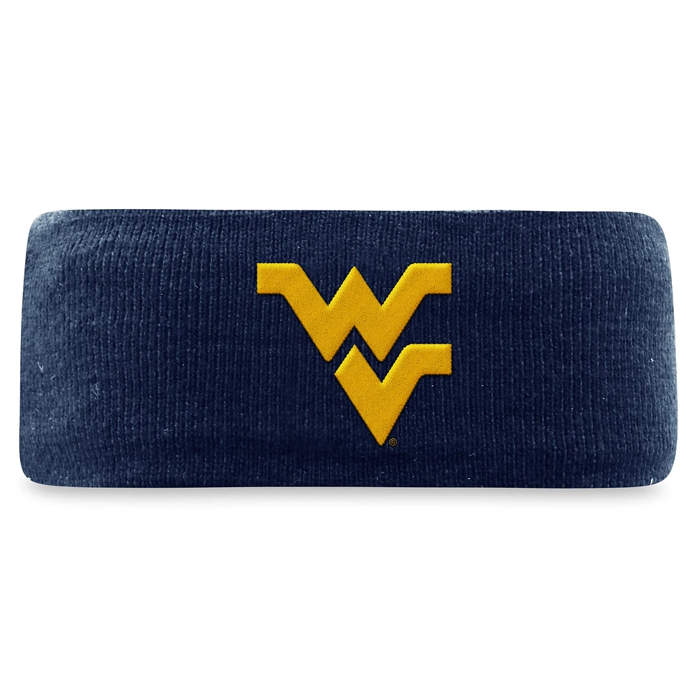 Men's Top of the World Navy West Virginia Mountaineers Knit Headband