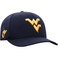 Men's Top of the World Navy West Virginia Mountaineers Reflex Logo Flex Hat