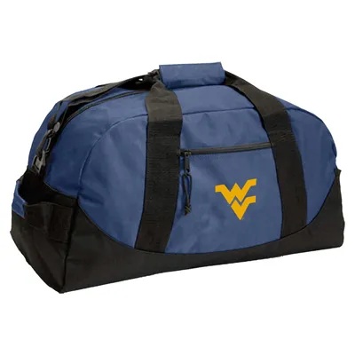 West Virginia Mountaineers Dome Duffel Bag - Navy