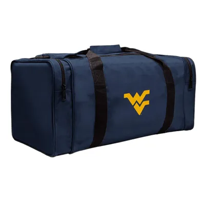 West Virginia Mountaineers Gear Pack Square Duffel Bag - Navy