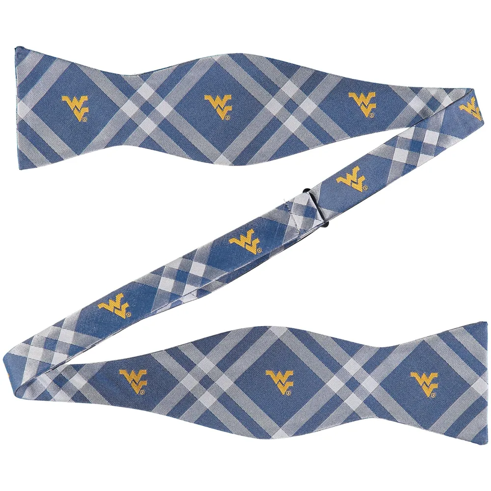 Navy West Virginia Mountaineers Rhodes Self-Tie Bow Tie