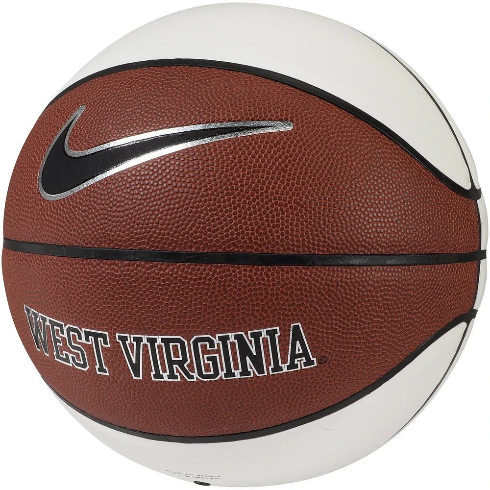 Ballon de basket Nike West Virginia Mountaineers Autographic