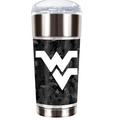 West Virginia Mountaineers OHT Military Appreciation 24oz. Vacuum-Insulated Travel Tumbler - Silver