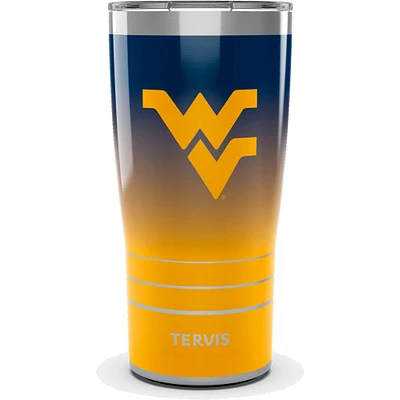 Tervis West Virginia Mountaineers 20 oz. Gobelet en acier inoxydable Ombre