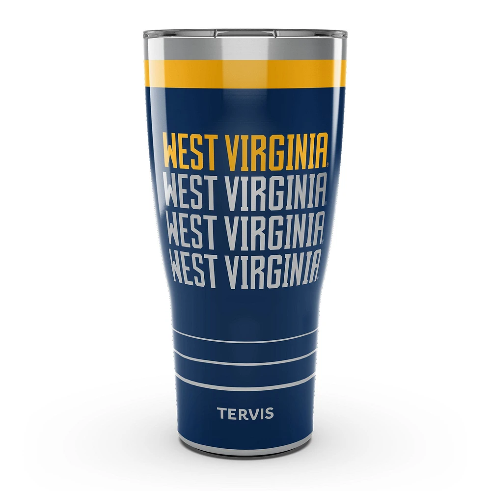 Tervis  West Virginia Mountaineers 30oz. Reverb Stainless Steel Tumbler