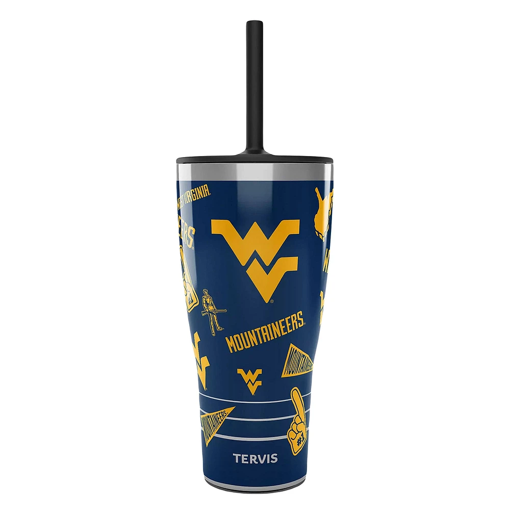 Tervis West Virginia Mountaineers 30oz. Swag Tumbler With Straw Lid