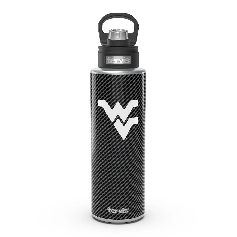 Tervis Alpinistes de Virginie-Occidentale 40oz. Bouteille d'eau à large goulot en fibre de carbone
