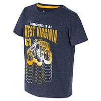 T-shirt pour tout-petits Colosseum Navy West Virginia Mountaineers Crushing It