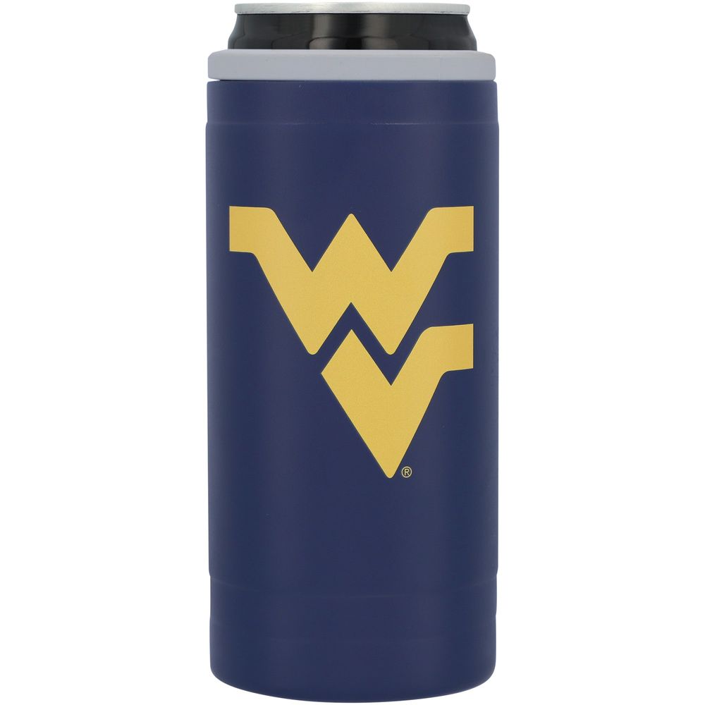 West Virginia Mountaineers 12oz. Flipside Powdercoat Slim Can Cooler