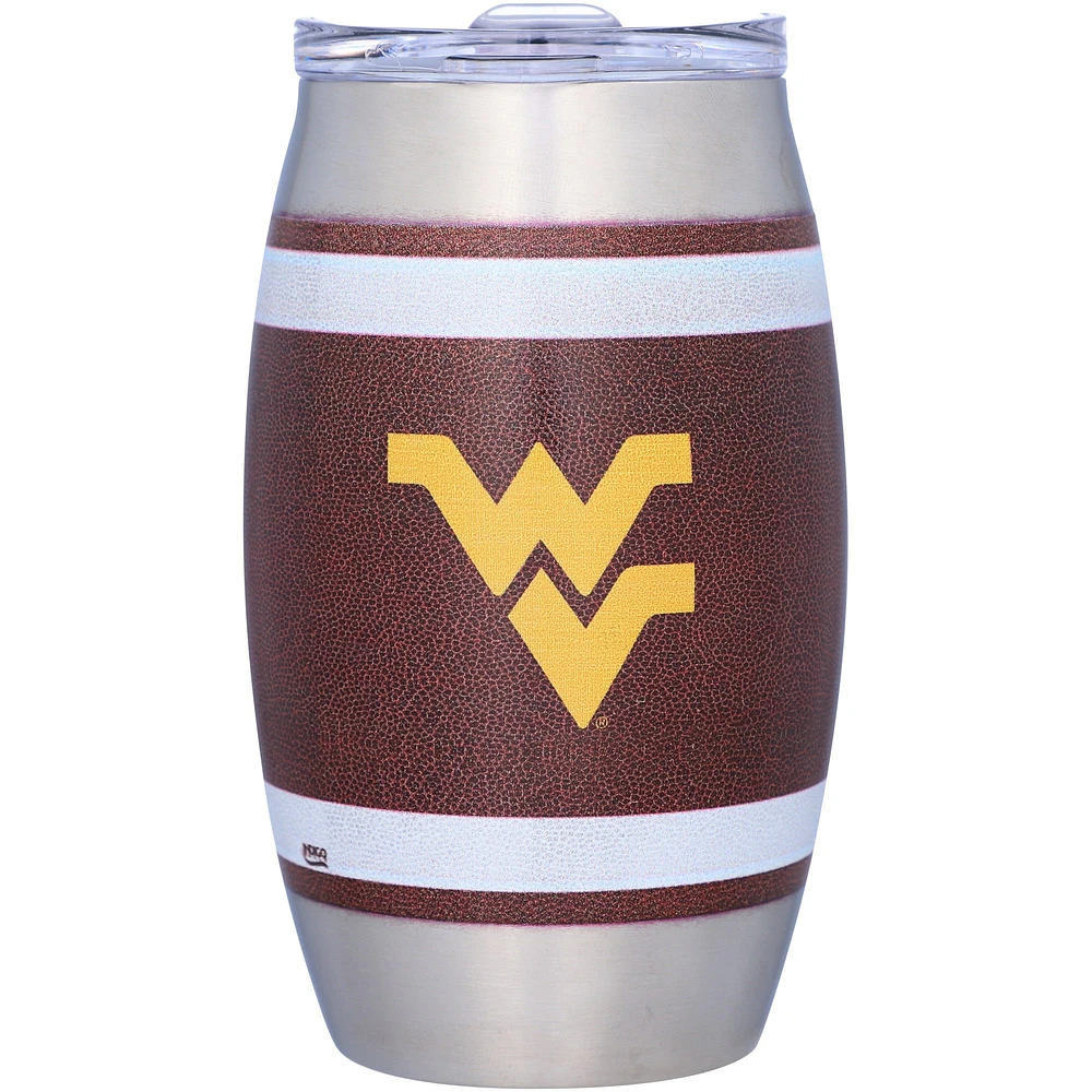 West Virginia Mountaineers 15oz. Football Tumbler