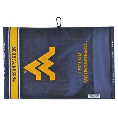 West Virginia Mountaineers 16" x 24" Face/Club Jacquard Towel