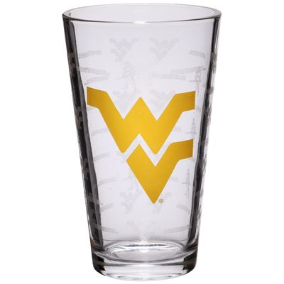 West Virginia Mountaineers 16oz. Sandblasted Mixing Glass