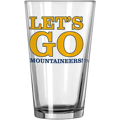 West Virginia Mountaineers 16oz. Team Slogan Pint Glass