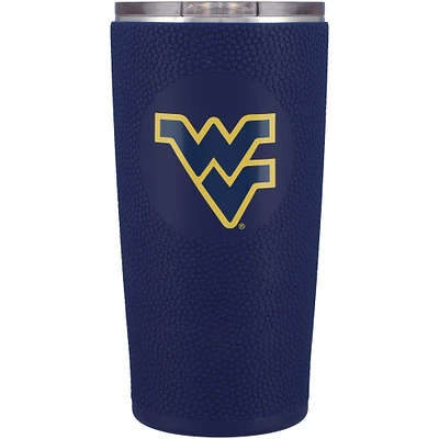 West Virginia Mountaineers 20oz. Stainless Steel with Silicone Wrap Tumbler