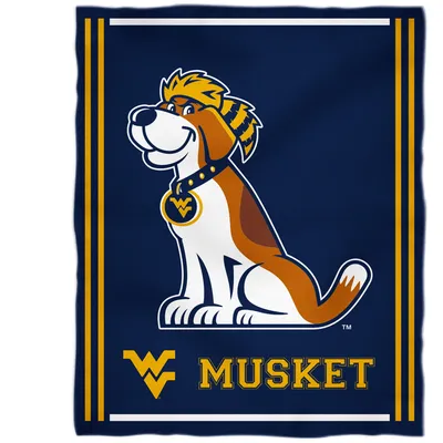 West Virginia Mountaineers 36'' x 48'' Children's Mascot Plush Blanket