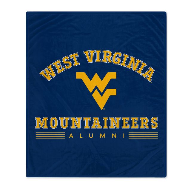 West Virginia Mountaineers 60'' x 70'' Couverture polaire Alumni