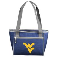 West Virginia Mountaineers Crosshatch 16-Can Cooler Tote