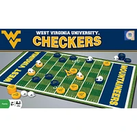 West Virginia Mountaineers NCAA Checkers Set