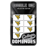 Ensemble de dominos NCAA des Mountaineers de Virginie-Occidentale