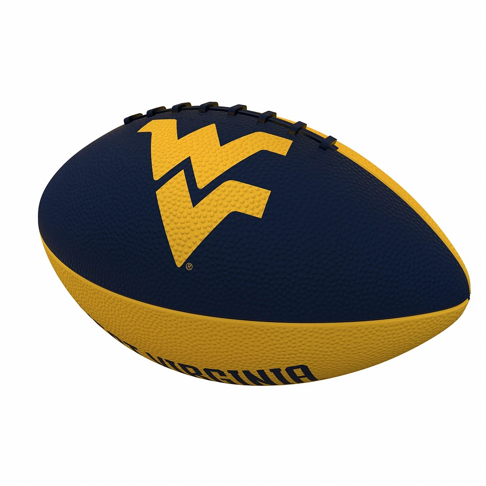 Ballon de football junior avec logo Pinwheel des Mountaineers de Virginie-Occidentale