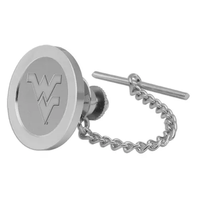 West Virginia Mountaineers Silver Tie Tack Lapel Pin