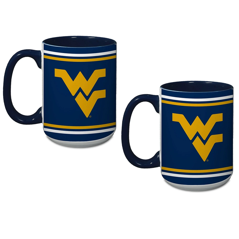 West Virginia Mountaineers Two-Pack Alumni Mug Set