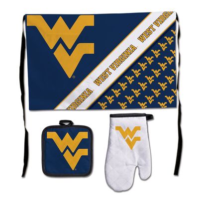 WinCraft West Virginia Mountaineers 3-Piece Barbecue Set