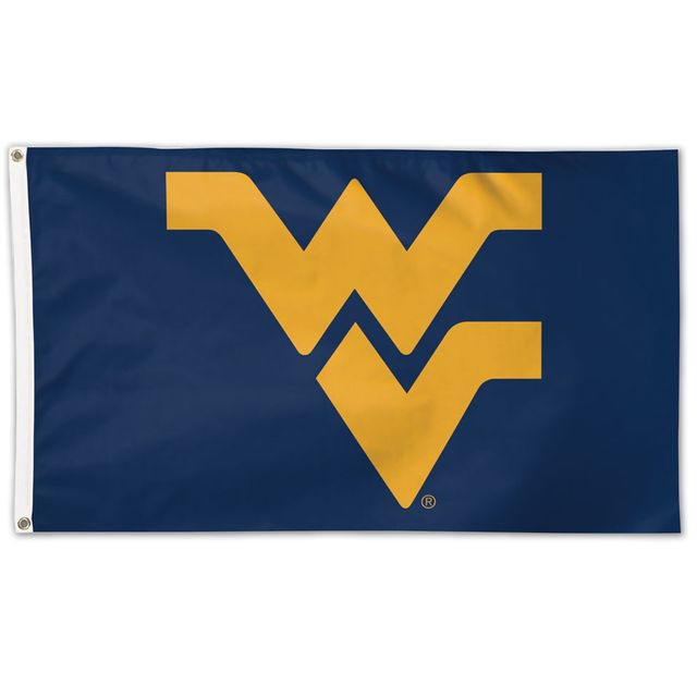 WinCraft West Virginia Mountaineers Deluxe Drapeau unilatéral 3 pi x 5 pi