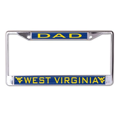 WinCraft West Virginia Mountaineers S/L Dad License Plate Frame